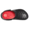 Reviva strand sandalen Zwart Rood