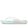 Reviva teenslippers blauw wit