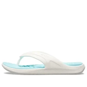 Reviva teenslippers blauw wit