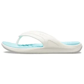 Reviva teenslippers blauw wit