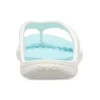 Reviva teenslippers blauw wit