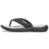 Reviva teenslippers wit zwart