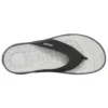 Reviva teenslippers wit zwart