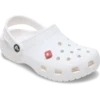 Rode vierkante PVC Smt Gem Jibbitz™-bedels