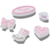 Rodeo Cowgirl 5-pack Jibbitz bedels