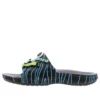 Ron English x Classic Bootlegger-slippers “Zwart Blauw”