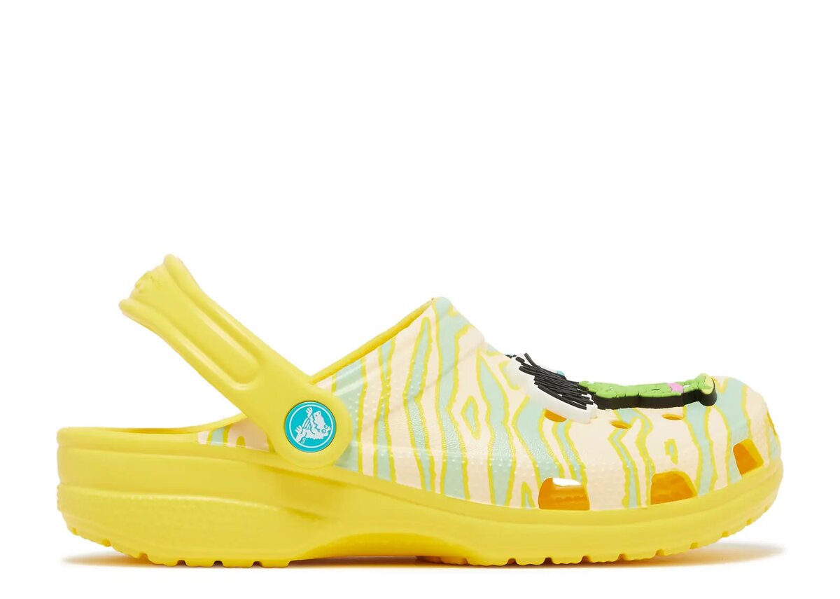 Ron English x Classic Clog Kids ‘Party Animals – Zebra Lemon’ Ron English x Classic Clog Kids ‘Party Animals – Zebra Lemon’