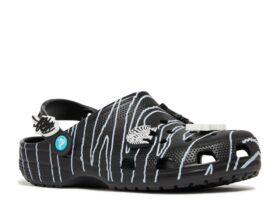 Ron English x Classic Clog ‘Party Animals – Zebra Black’
