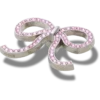 Roze glitter strik Jibbitz™ bedels