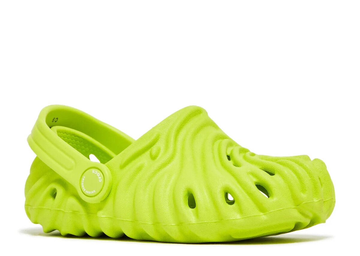 Salehe Bembury x Pollex Clog voor peuters ‘Slime’ Salehe Bembury x Pollex Clog voor peuters ‘Slime’