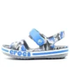 Sandalen met lichtgrijs patroon