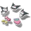 Sanrio Kuromi 5-pack Jibbitz bedels