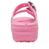 Saturday Platform-sandal met gedompelde gesp “Pink Lemonade”