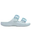Saturday-sandal met geëmailleerde gesp “Vapor Ice”