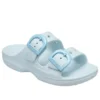 Saturday-sandal met geëmailleerde gesp “Vapor Ice”