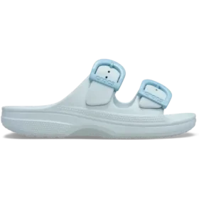 Saturday-sandalen met geëmailleerde gesp voor dames