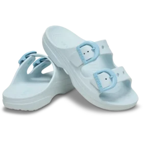 Saturday-sandalen met geëmailleerde gesp voor dames