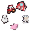 Schattige boerderijdieren 5-pack Jibbitz-schoenbedels Schattige boerderijdieren 5-pack Jibbitz-schoenbedels