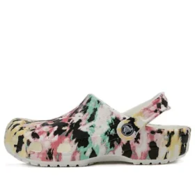 Schoen met klassiek patroon, meerkleurig, unisex “Zwart Roze Groen”