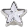 Silver Gem Sparkle Star Jibbitz™ bedels