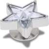 Silver Gem Sparkle Star Jibbitz™ bedels
