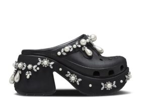 Simone Rocha x Siren Spiked Clog ‘Zwart’