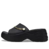 Skyline Shimmer-slippers “Black Gold”