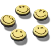 Smileyworld 5-delige set Jibbitz bedels