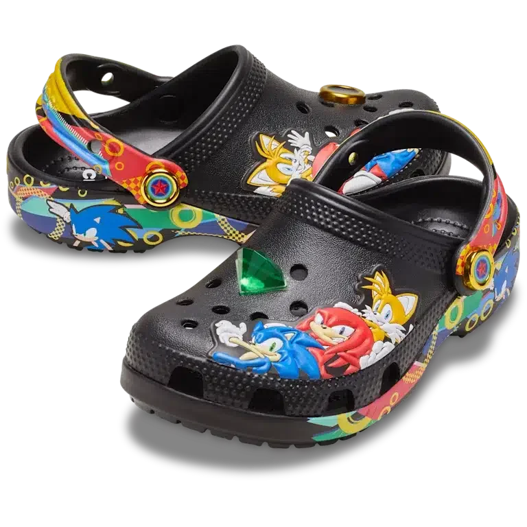Sonic the Hedgehog Classic Clog voor peuters Sonic the Hedgehog Classic Clog voor peuters