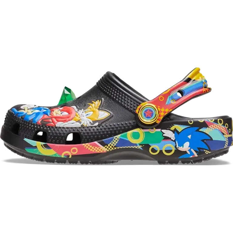 Sonic the Hedgehog Classic Clog voor peuters Sonic the Hedgehog Classic Clog voor peuters