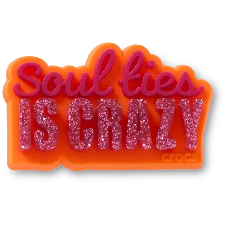 Soul Ties is een Crazy Jibbitz-schoenbedel Soul Ties is een Crazy Jibbitz-schoenbedel