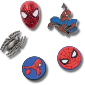 Spiderman II 5-pack Jibbitz bedels