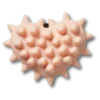Spike lichtroze hart Jibbitz™-bedels