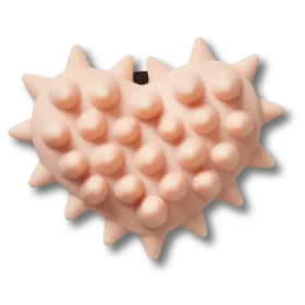 Spike lichtroze hart Jibbitz™-bedels