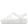 Splash Glossy Fisherman-Sandal “White”
