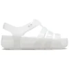 Splash Glossy Fisherman-Sandal “White”