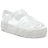 Splash Glossy Fisherman-Sandal “White”