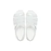 Splash Glossy Fisherman-Sandal “White”