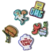 Spongebob 5-pack Jibbitz bedels