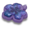 Squish Purple Hibiscus Jibbitz™ bedels