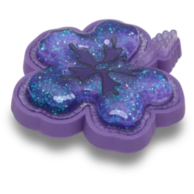 Squish Purple Hibiscus Jibbitz™ bedels