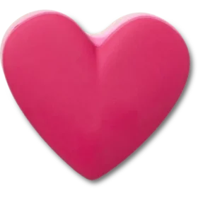 Stacked Pink Heart Jibbitz™ bedels