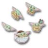 Star Wars Grogu 5-pack Jibbitz bedels Star Wars Grogu 5-pack Jibbitz bedels