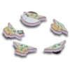 Star Wars Grogu 5-pack Jibbitz bedels Star Wars Grogu 5-pack Jibbitz bedels