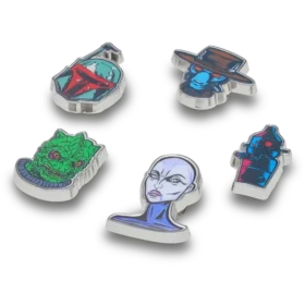 Star Wars-personages 5-pack Jibbitz bedels