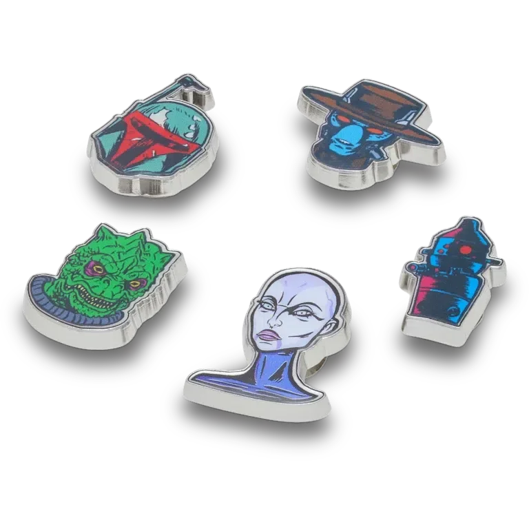 Star Wars-personages 5-pack Jibbitz bedels Star Wars-personages 5-pack Jibbitz bedels