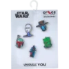 Star Wars-personages 5-pack Jibbitz bedels Star Wars-personages 5-pack Jibbitz bedels