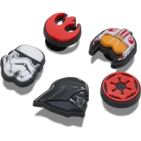 Star Wars-symbolen, set van 5 Jibbitz bedels