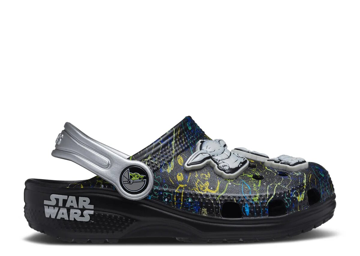 Star Wars x Classic Clog voor peuters ‘Grogu’ Star Wars x Classic Clog voor peuters ‘Grogu’