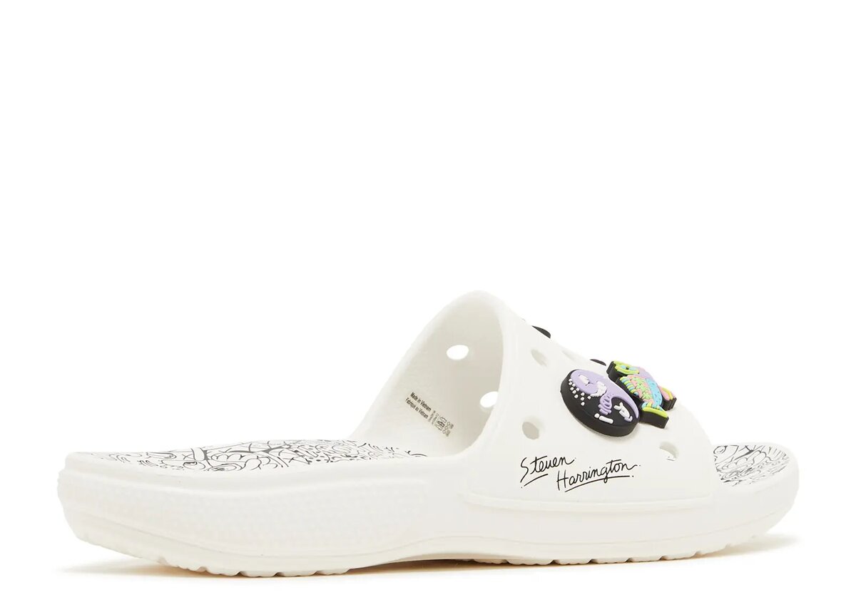 Steven Harrington x Classic Slide ‘Quickstrike – Wit Zwart’ Steven Harrington x Classic Slide ‘Quickstrike – Wit Zwart’